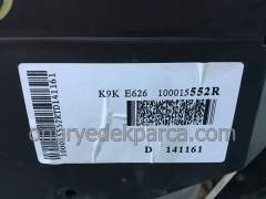 Renault Clio Symbol Joy Sandero 2 1.5 Dci 90 Bg Euro 6 Komple Motor K9K626 Renault Clio Symbol Joy Sandero 2 1.5 Dci 90 Bg Euro 6 Komple Motor K9K626