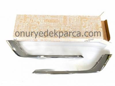 260E03981 Renault Talisman Sis Farı Çerçeve Nikelajı Takım